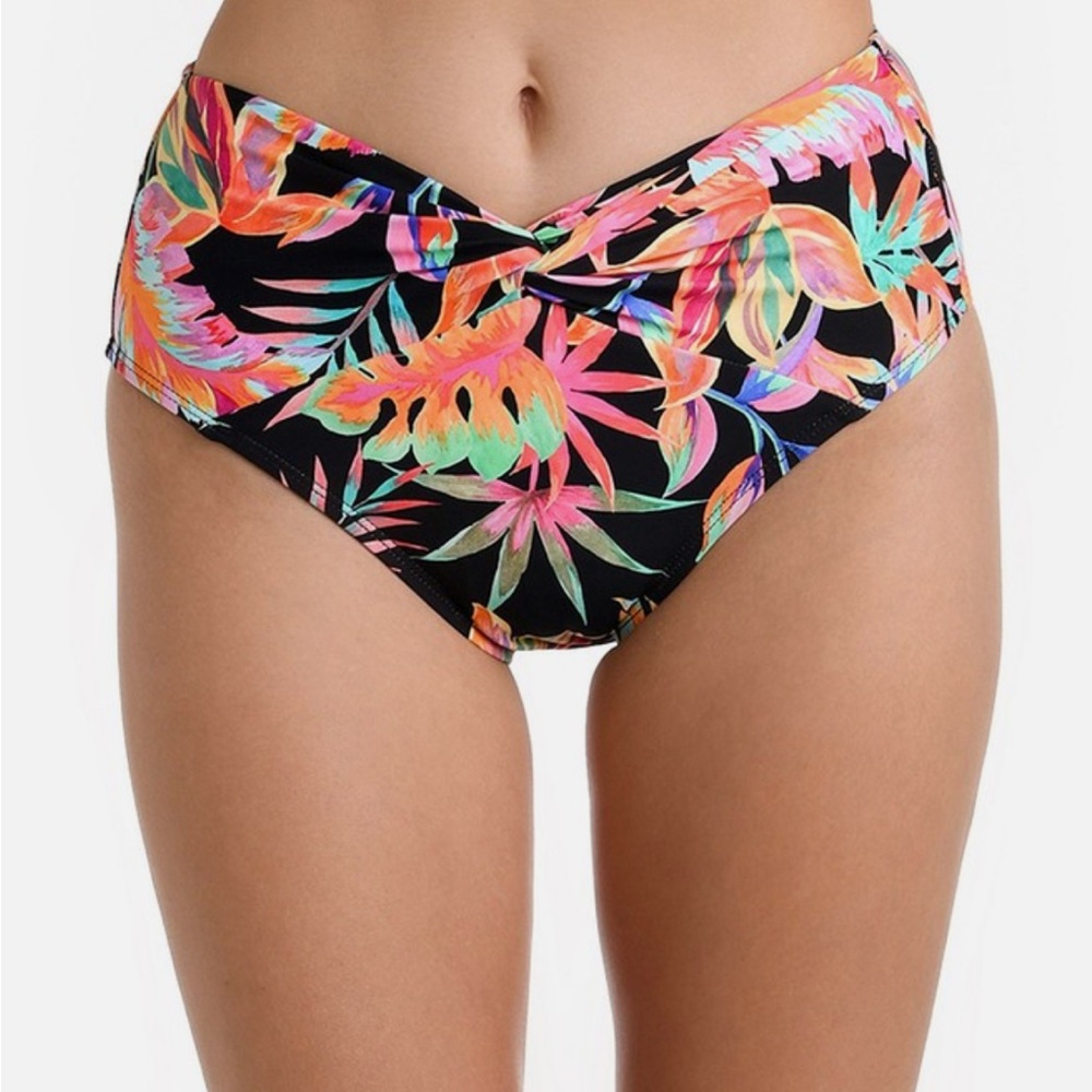 La Blanca Multicolor Tropical Bikini Bottom